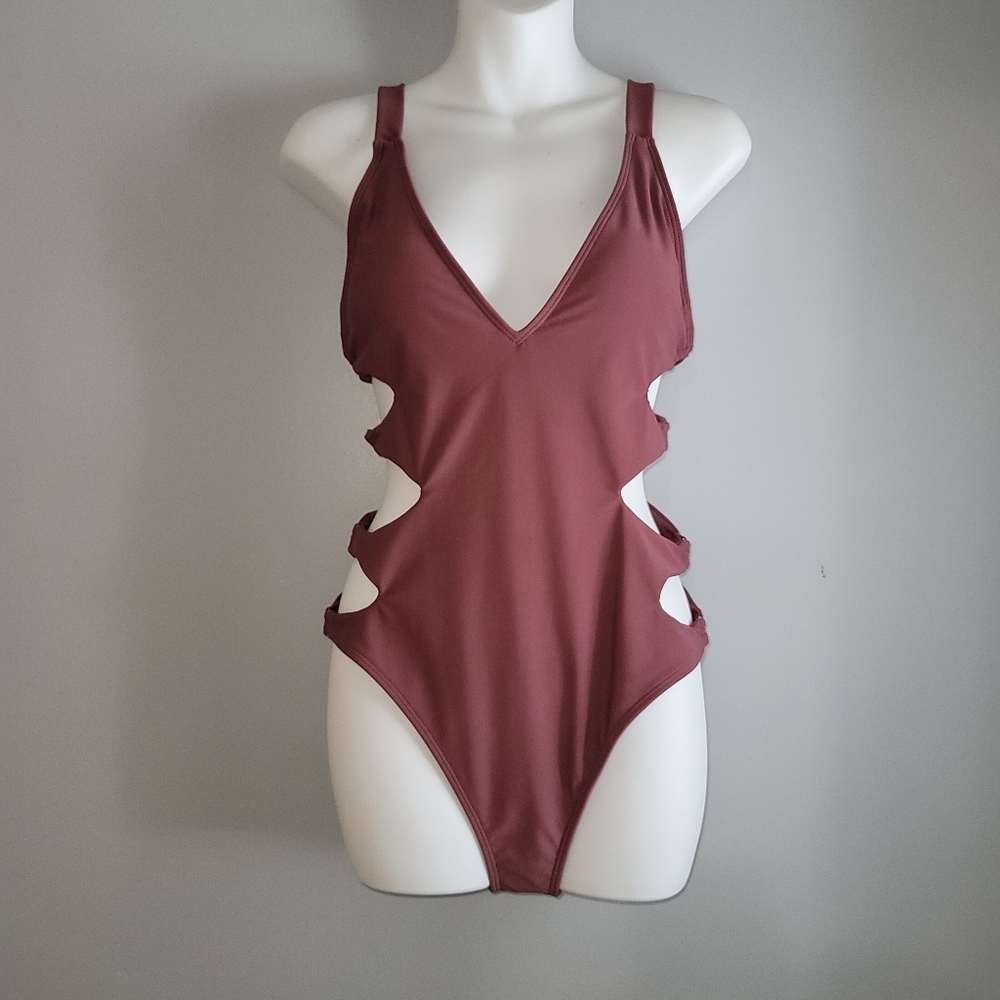 Cut out One piece Bikini